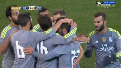 Cheryshev Goal Manchester City 1 - 4 Real Madrid 24/07/2015 - International Champions Cup