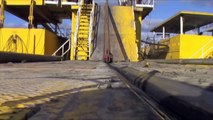 Eagle Drilling Services Rig #4 - Cat Walk In Use Video