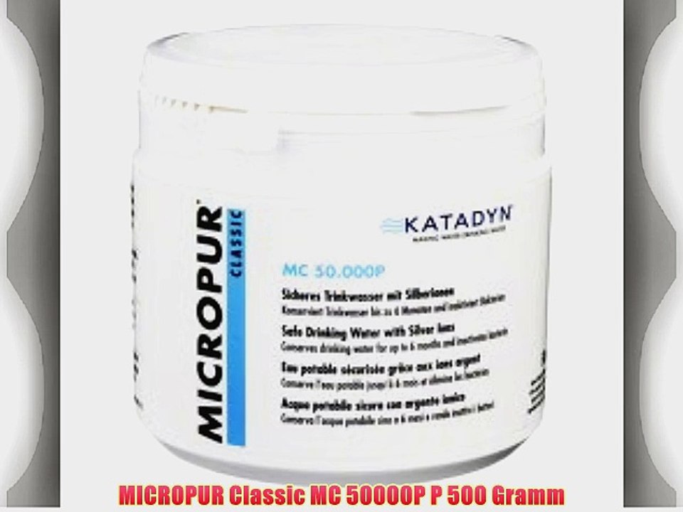 MICROPUR Classic MC 50000P P 500 Gramm