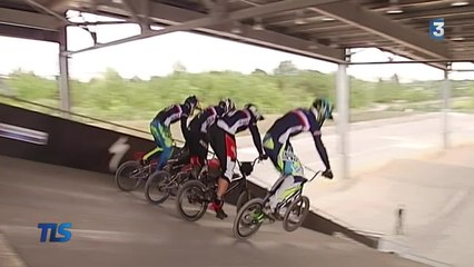 L'equipe de France de BMX aux championnats du Monde