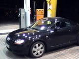 Tuned Audi TT 1,8t Quattro 2001 Acceleration Tacho