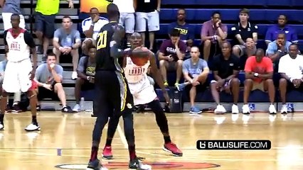 Thon Maker Crosses A Defender Knocks Down The Jumper!