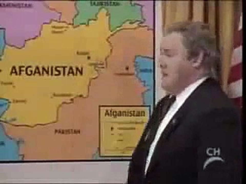 Mad Tv - George bush and triple H go to war