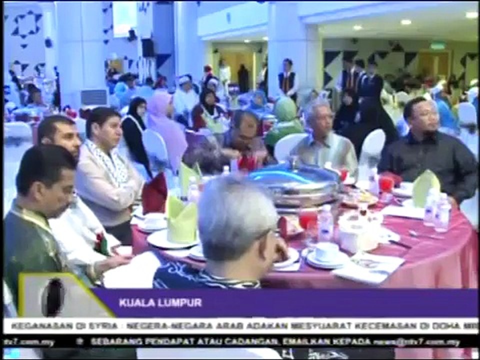NTV7 - News 15 Julai 2012 - Rose2Rose Dinner at Menara TM