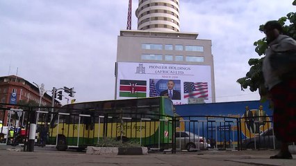 Obama visita Kenia bajo fuertes medidas de seguridad
