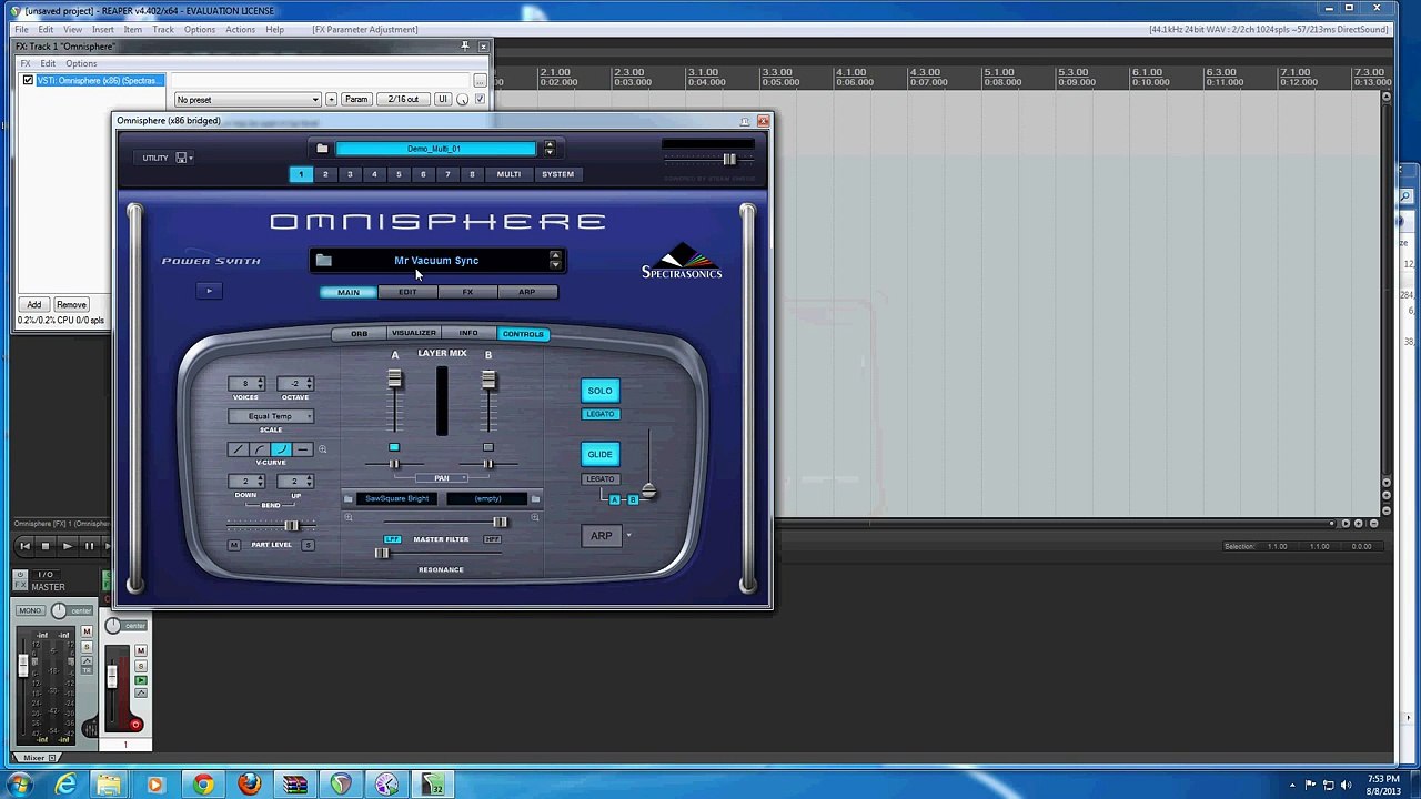 Multi-track MIDI and Omnisphere in Reaper Tutorial