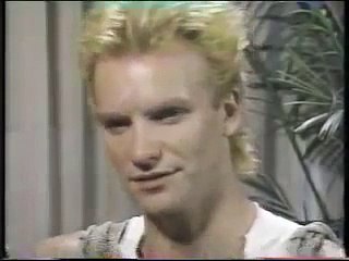 Friday Night Videos Sting Interview