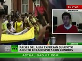 ALBA avisa a Londres: el asalto a la embajada de Ecuador tendrá 