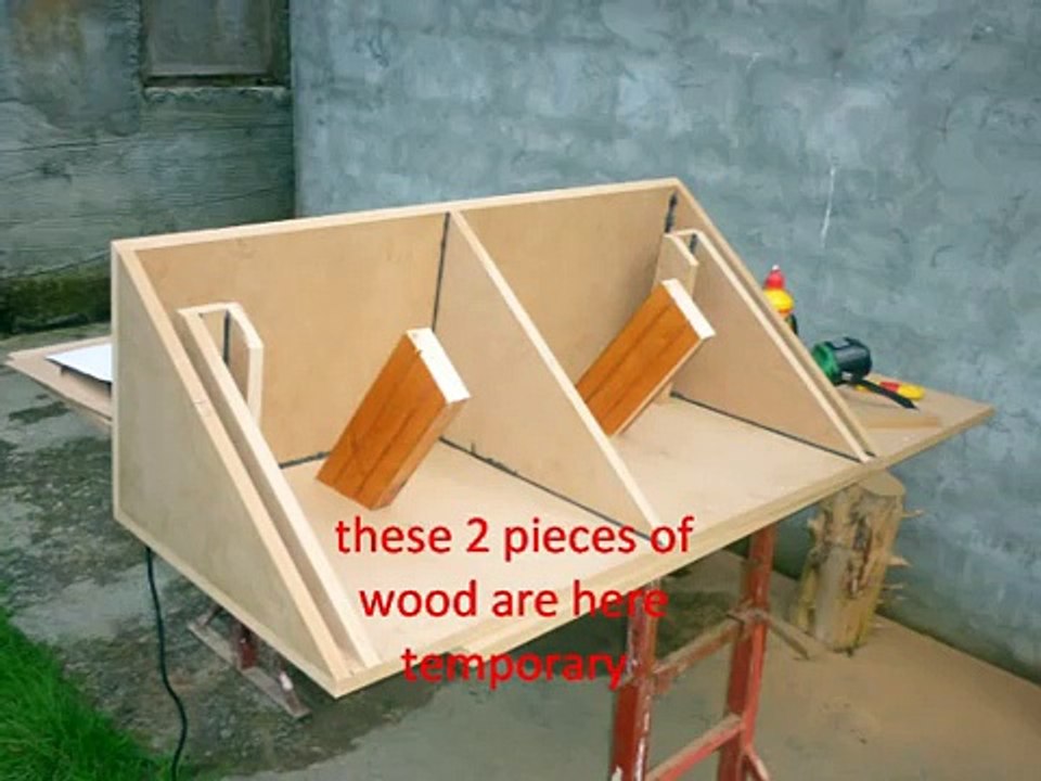 how to make a subwoofer box with fibre glass