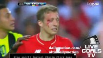 Lucas Leiva Eyes Injured | Malaysia 1-0 Liverpool