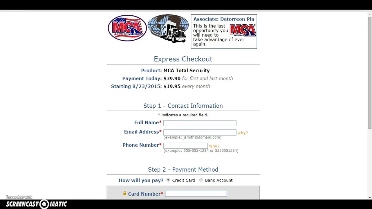 Don't Join The MCA Income Opportunity, If You're Not Serious