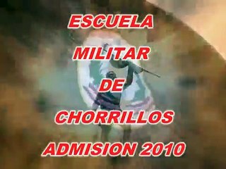 Escuela Militar de Chorrillos-Admision 2010