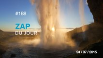 ZAP DU JOUR #188 : Un colibri change de couleur / Powerful Iceland - Garðar Ólafsson / Attention à la caméra ! /