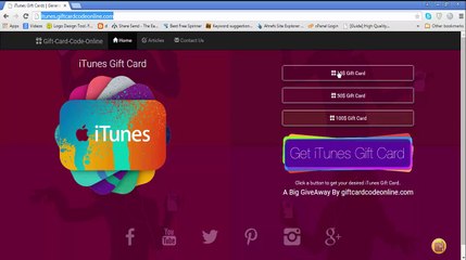 Conseguir iTunes Gift Card Gratis [Elite Online Generator]