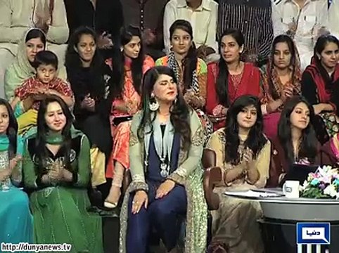 Why did Reham Khan come to Mazaaq Raat.