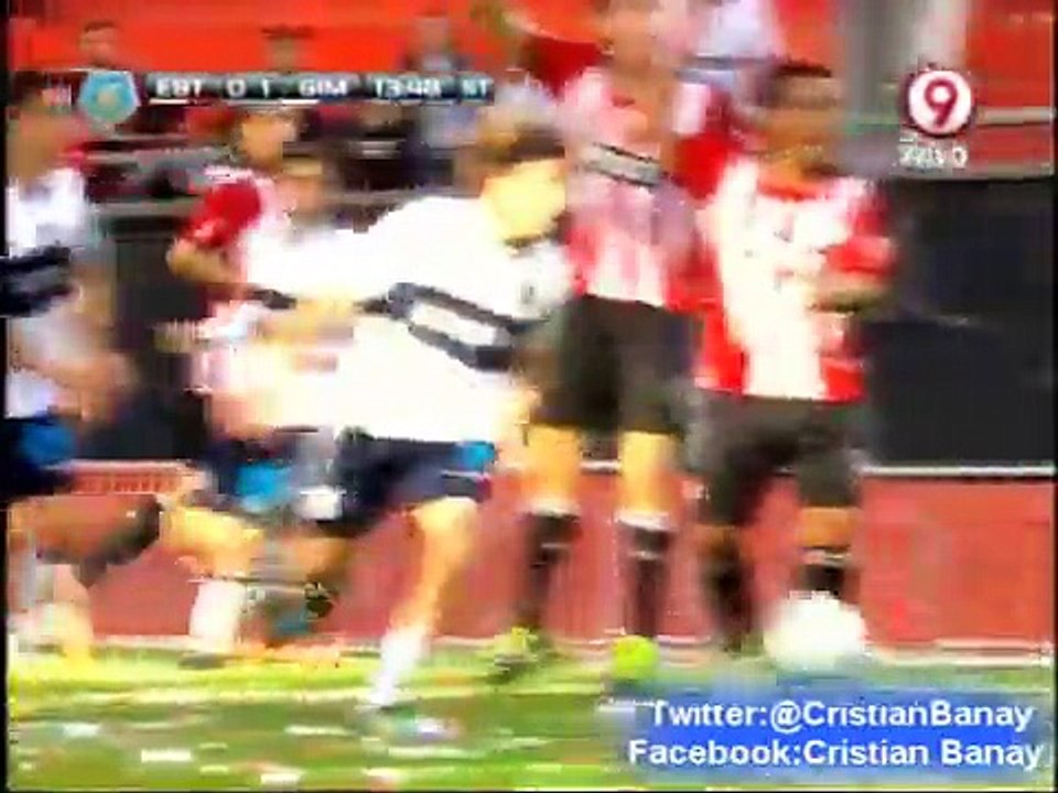 Estudiantes 1 Gimnasia Lp 1 (Relato Alberto Raimundi) Torneo Inicial 2013 Los goles (22/9/2013)