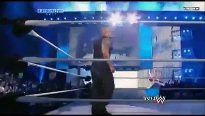 WWE Raw 2/14/2011 The  Return of the Rock! (Make A NINJA Smoke Bomb, Throw & Poof) Pt 1