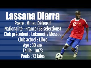 Lassana Diarra à l'OM pour se relancer