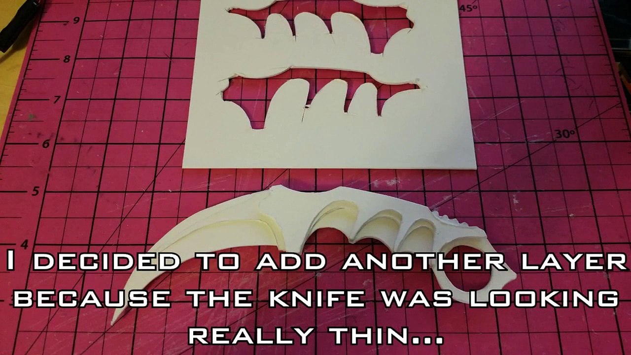 Paper CS:GO Karambit