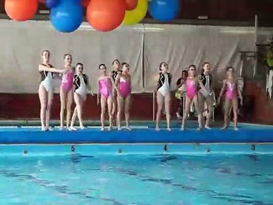 NATACION SINCRONIZADA CAMPEONATO DE ESPAÑA INVIERNO 2009 ALEVIN