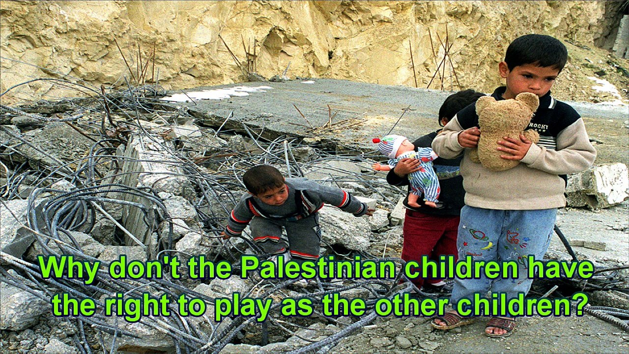 Stop Killing Palestinian Children (1/2) !