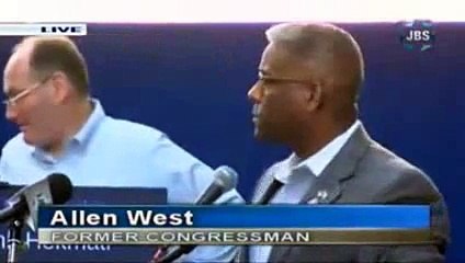 Ex-Congressman Allen West Explodes Over Iran Deal During Fiery and Emotional Times Square Speech