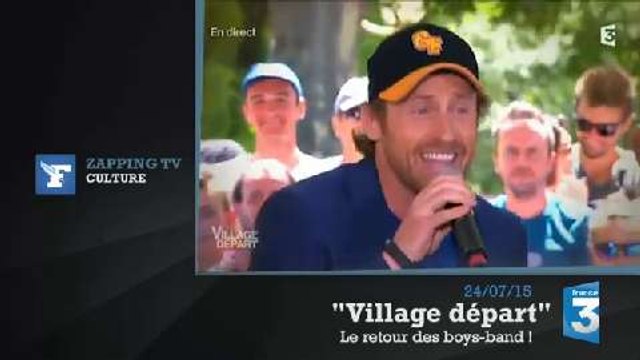 Zapping TV : les 2Be3, G-Squad et Allan Théo font le show sur France 3