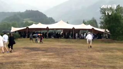 Germanwings: cérémonie dans la discrétion vendredi au Vernet