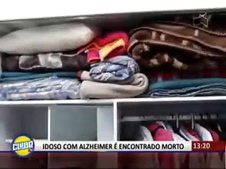 Idoso com Alzheimer é encontrado morto
