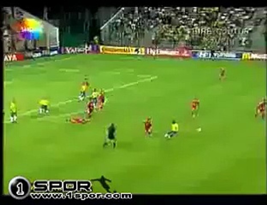 Türkiye-Brezilya gol Okan koç
