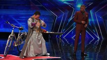 Grand Master Qi Feilong  Nick Cannon Helps Out Kung Fu Master - America's Got Talent 2015