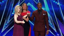 Joanna Kennedy  Nick Cannon Gets Kissing Lesson from Intimacy Expert - America's Got Talent 2015