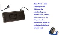 Pixel TD 381 Battery Pack Powerpack für Canon Speedlite