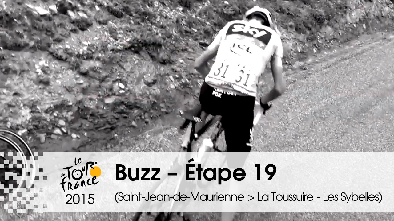 Buzz du jour / Buzz of the day - Étape 19 (Saint-Jean-de-Maurienne > La Toussuire - Les Sybelles) - Tour de France 2015