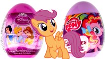 Surprise Eggs Kinder Surprise  Disney Princess My Little Pony Sweets & Surprises