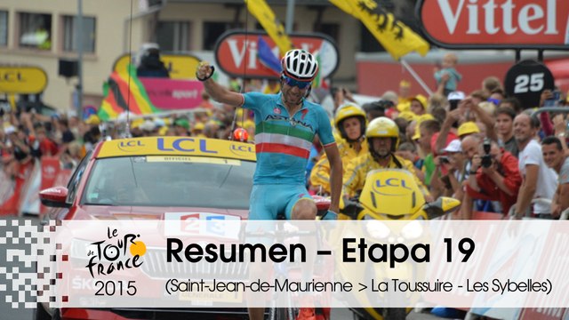 Resumen - Etapa 19 (Saint-Jean-de-Maurienne > La Toussuire - Les Sybelles) - Tour de France 2015