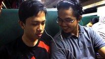 (Payung Teduh) Menuju Senja  -  'lip-sing-ed' by Rijal Ft. Bedul