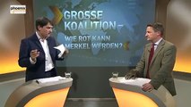 Augstein und Blome vom 31.10.2013: Grosse Koalition - Wie rot kann Merkel werden?