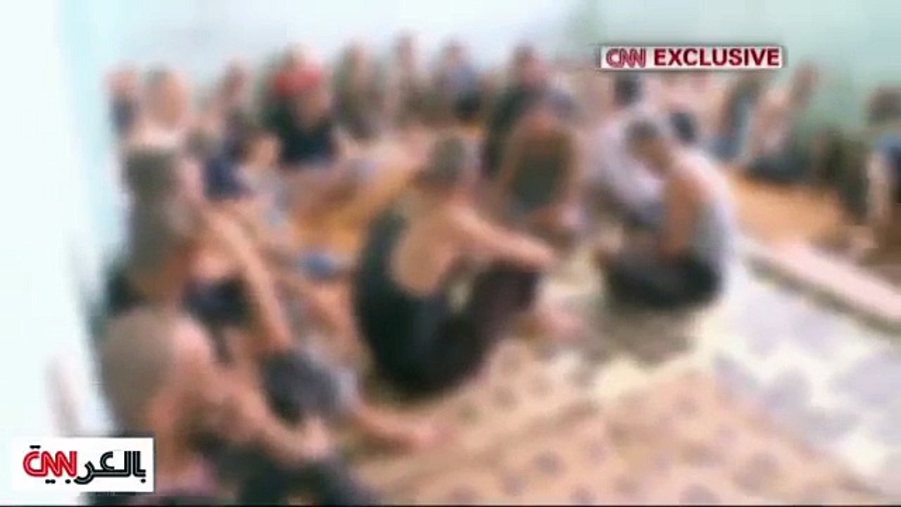 قناة CNN العربية تدخل أحد سجون الجيش السوري الحر