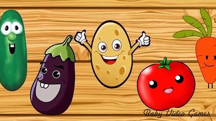 Fruits Daddy Finger Family for Children | Kids Songs Nursery Rhymes Learning! Education