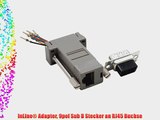 InLine? Adapter 9pol Sub D Stecker an RJ45 Buchse