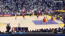 Kobe Bryant Drills 3, Points Finger Gun @ Jordan Farmar - Nets @ Lakers 4/3/2012