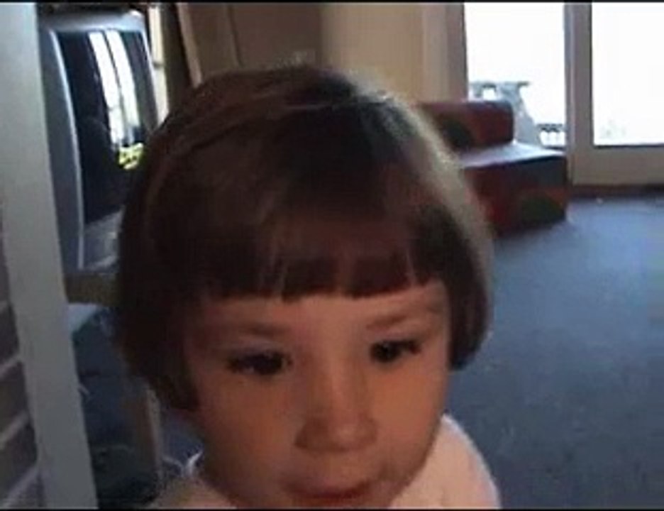 Funny lil girl kicks monsters ass