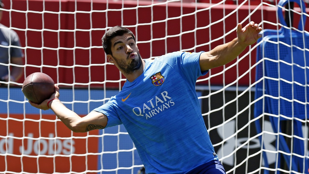 FC Barcelona US Tour: Entrevista Luis Suárez