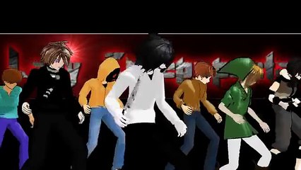 Creepypasta Boys - Thriller MMD