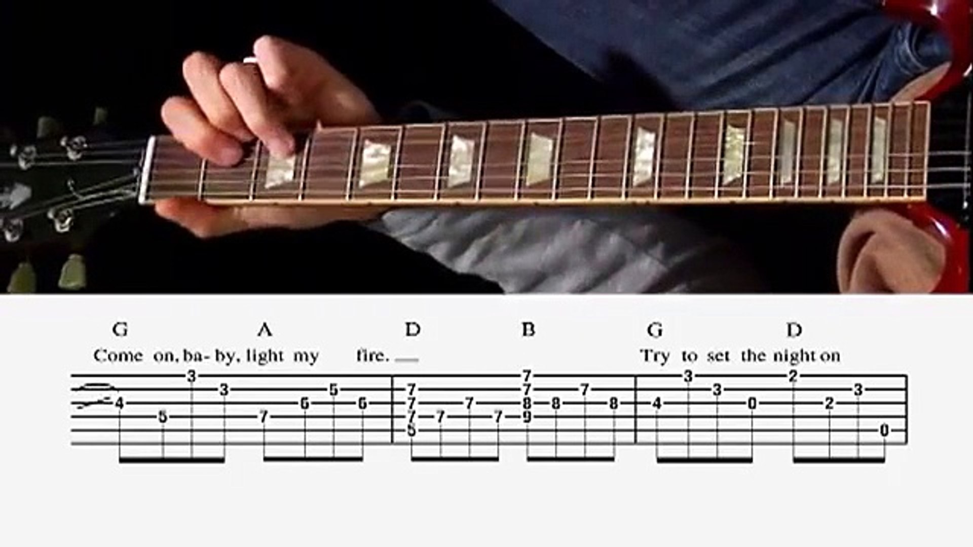 The Doors Light My Fire TAB (Hal Leonard Guitar Play Along Vol 13) - video  Dailymotion