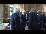 Roma - Incontro del Presidente Mattarella con il Primo ministro Egiziano Mahlab (24.07.15)