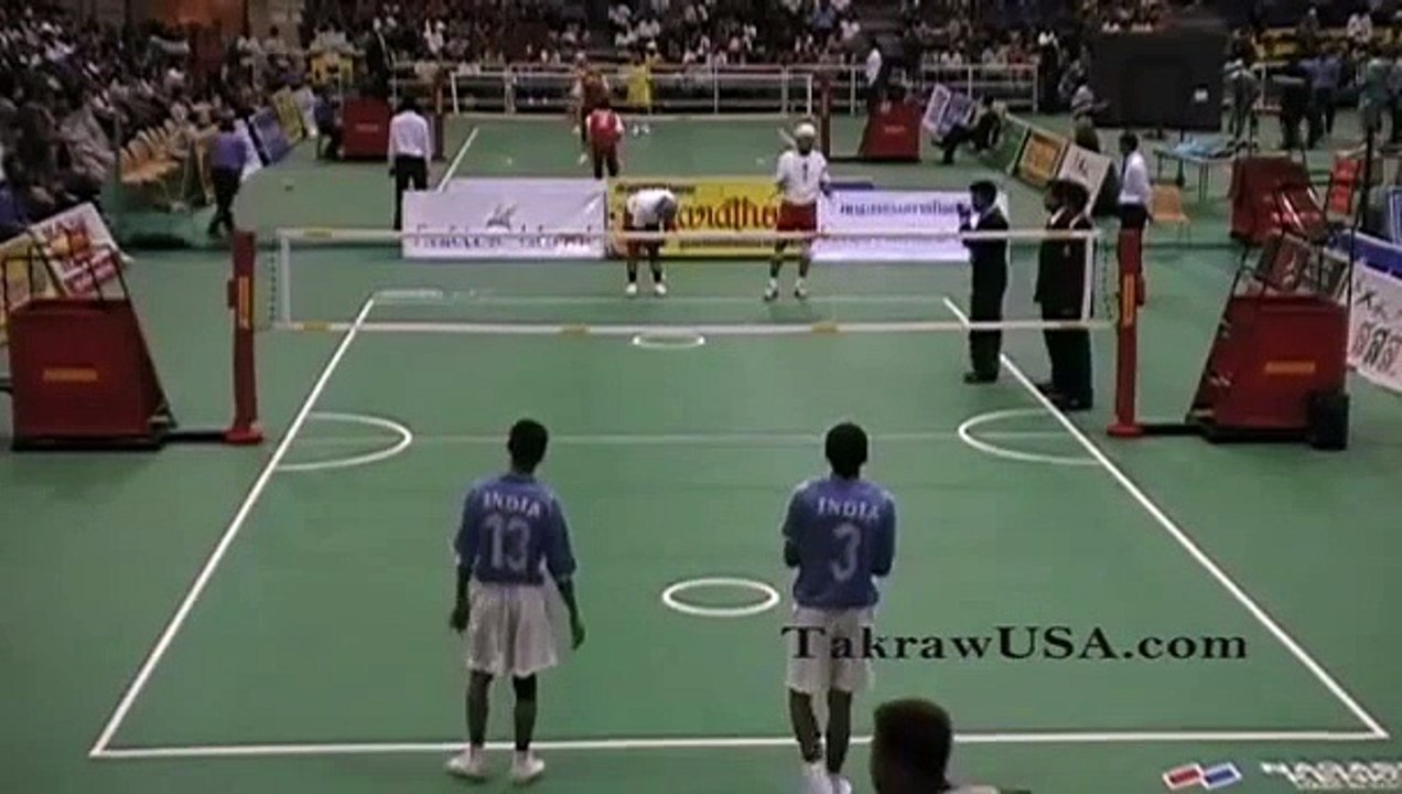 USA vs India : Sepak Takraw World Championship 2009