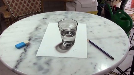 How to Create a Real Glass in 3D Drawing