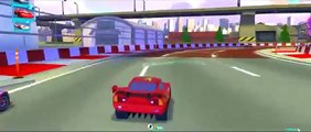 Lightning McQueen Cars 2 HD Race Gameplay with Francesco Bernoulli! Disney Pixar Cars Nursery Rhymes